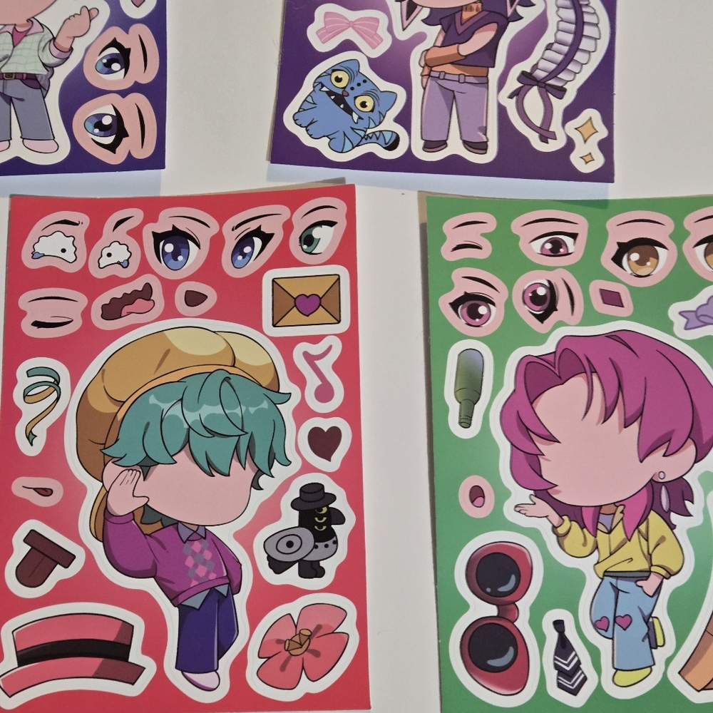 ๐๐ K-Pop Demon Hunters Characters Sticker Set - Picture 8 of 9